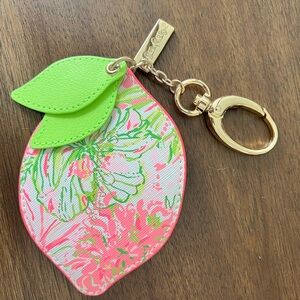 Lilly Pulitzer Vibrant Lemon Keychain